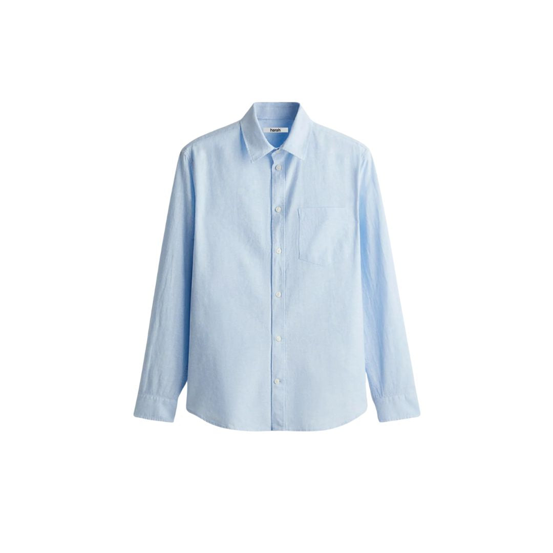 Linen Shirt – Sky Blue