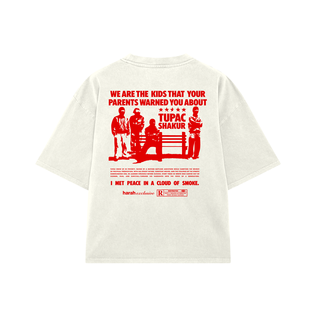 Tupac Shakur Tee- Off White