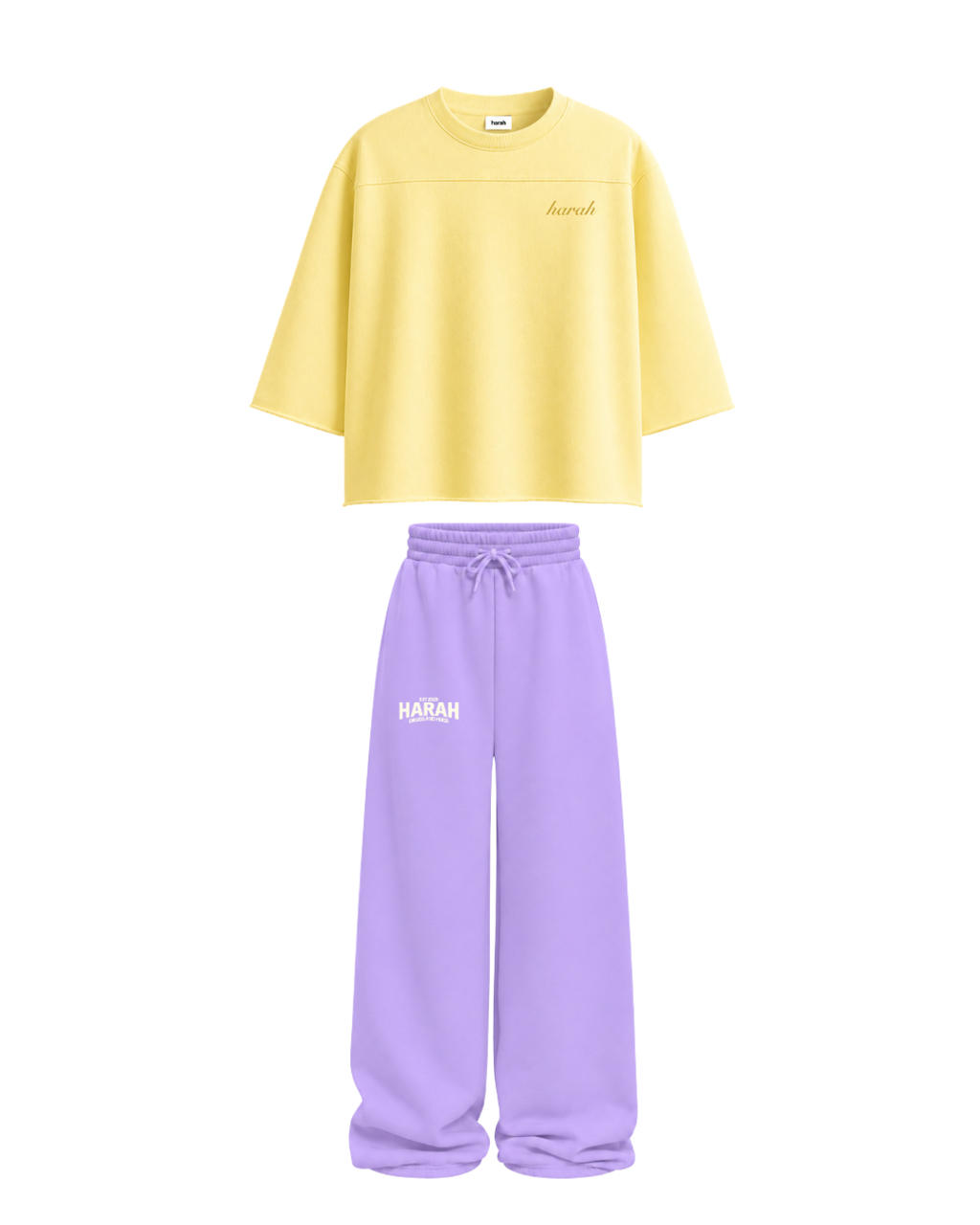 Harah Yellow Lavender Co-ord