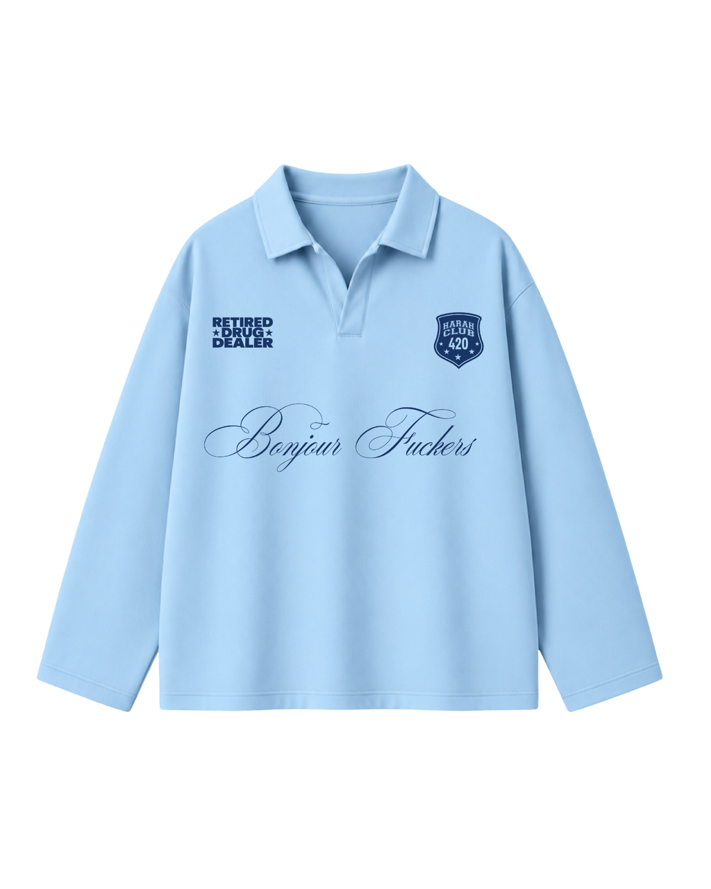 Harah Bonjour Polo Sky Blue