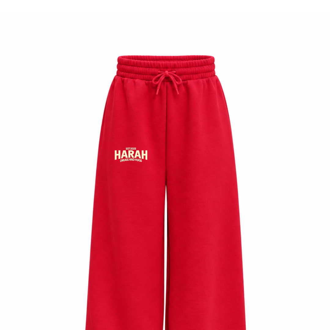 Harah Sweatpants Red Summer