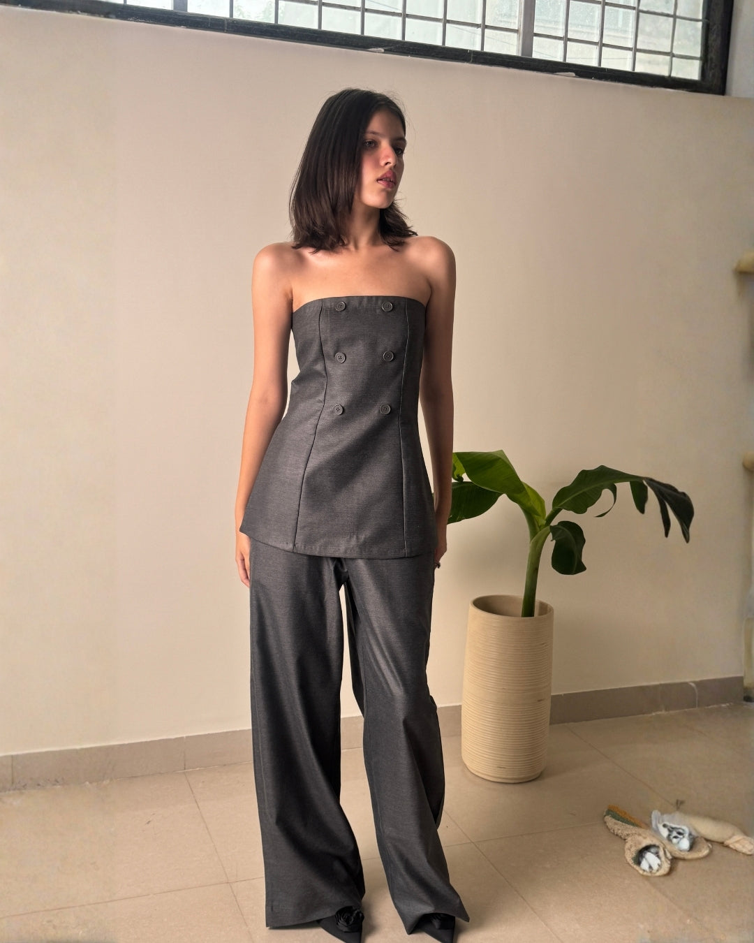 Eclipse Tailored Strapless Co-Ord