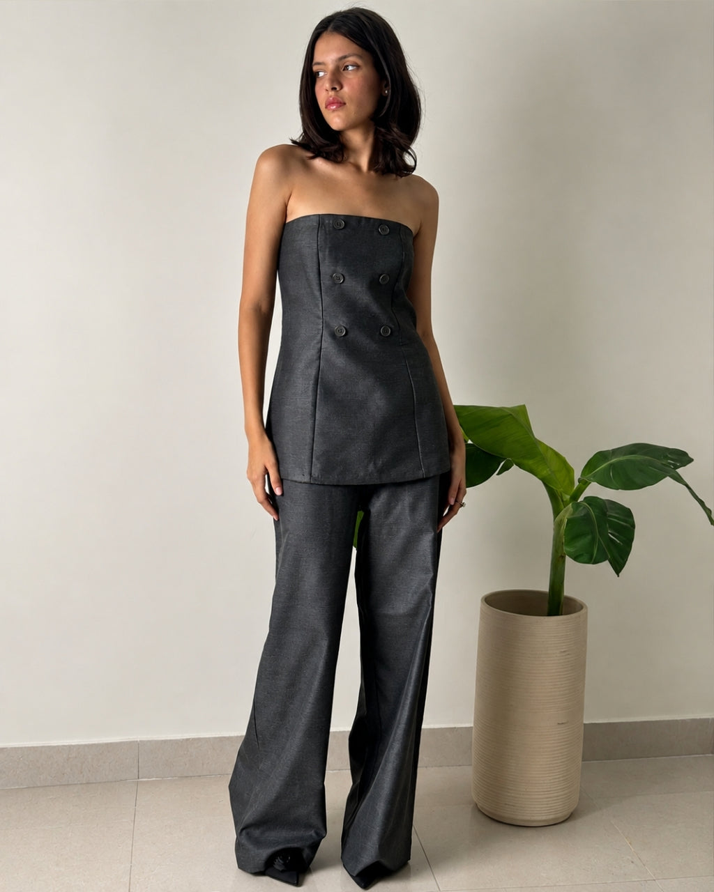 Eclipse Tailored Strapless Co-Ord