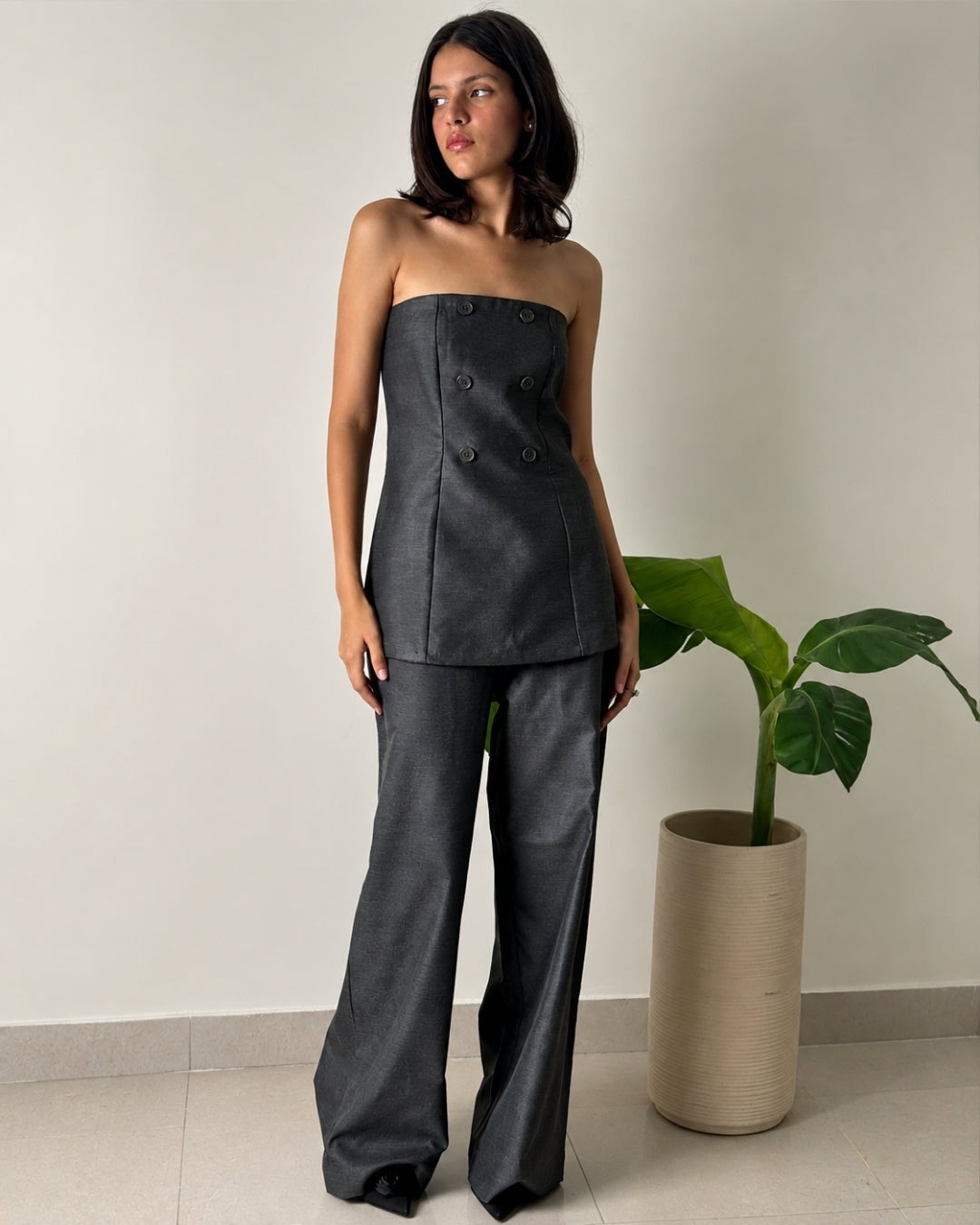 Eclipse Tailored Strapless Co-Ord