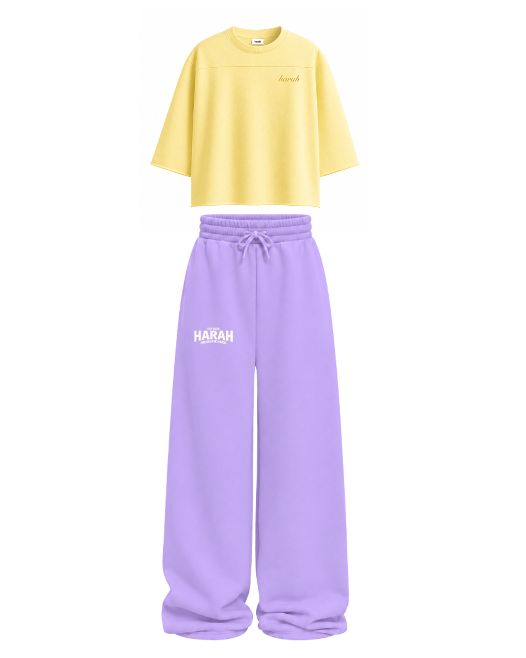 Harah Yellow Lavender Co-ord