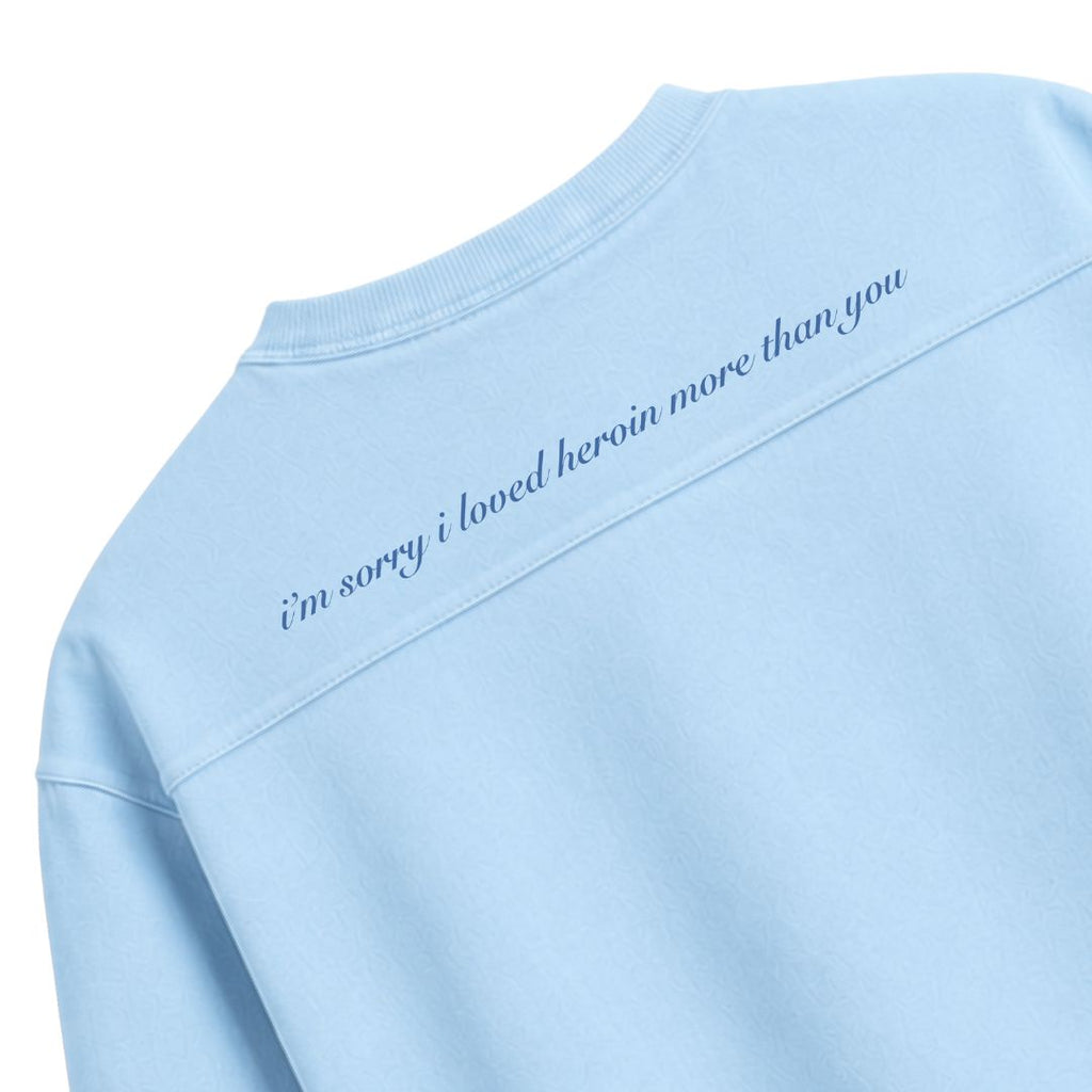 Harah Boxy Rugged Tshirt-Sky Blue
