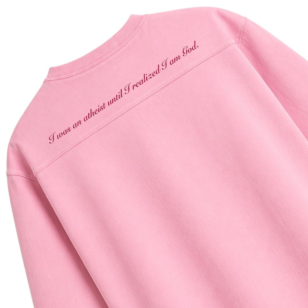 Harah Boxy Rugged Tshirt-Pink