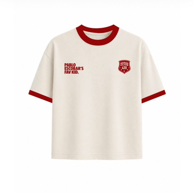 Escobar Ringer Tee Cropped