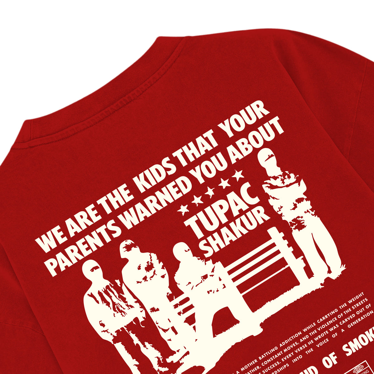 Tupac Shakur Tee-red