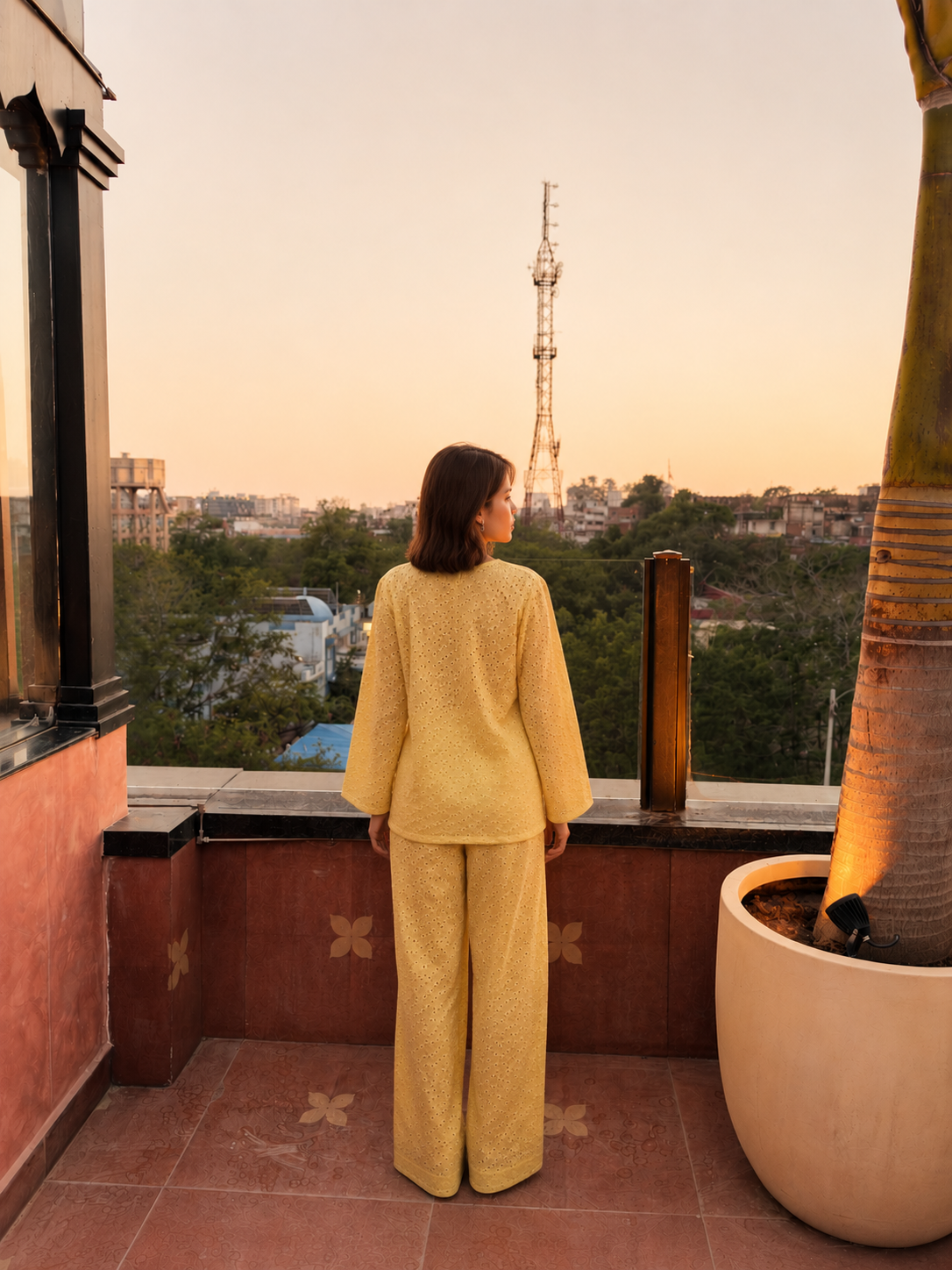 Sunlit Broderie Co-Ord Set