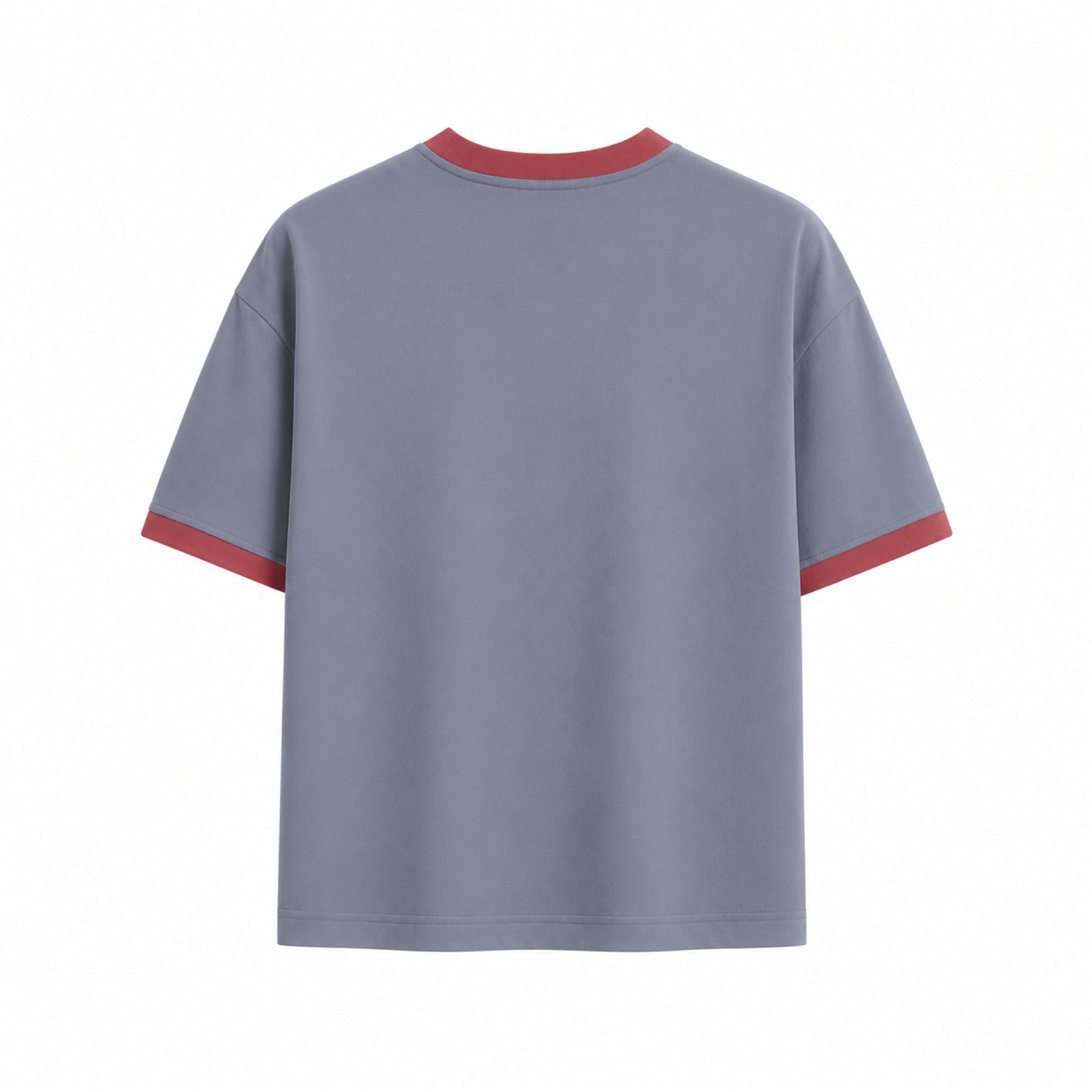 Harah Grey Ringer Tee Cropped