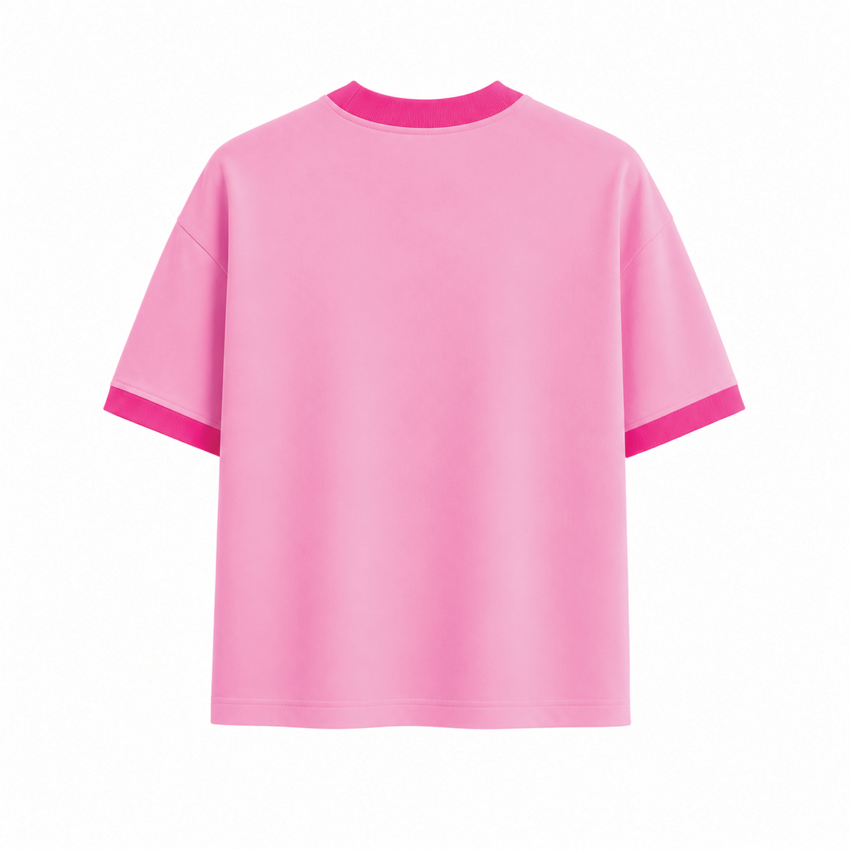 How Bout U Ringer Tee Cropped